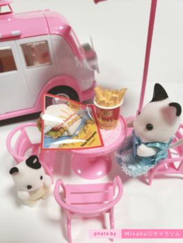 グローブシェイプ・ローストチキンパオ&フレンチフライポテト